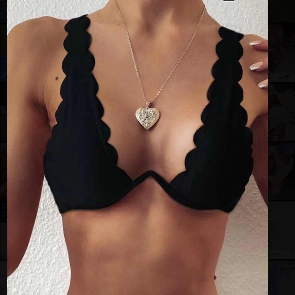 Underwire bikini top